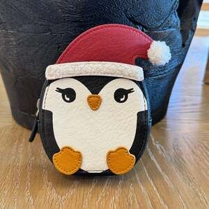 LC Lauren Conrad Penguin Coin Pouch